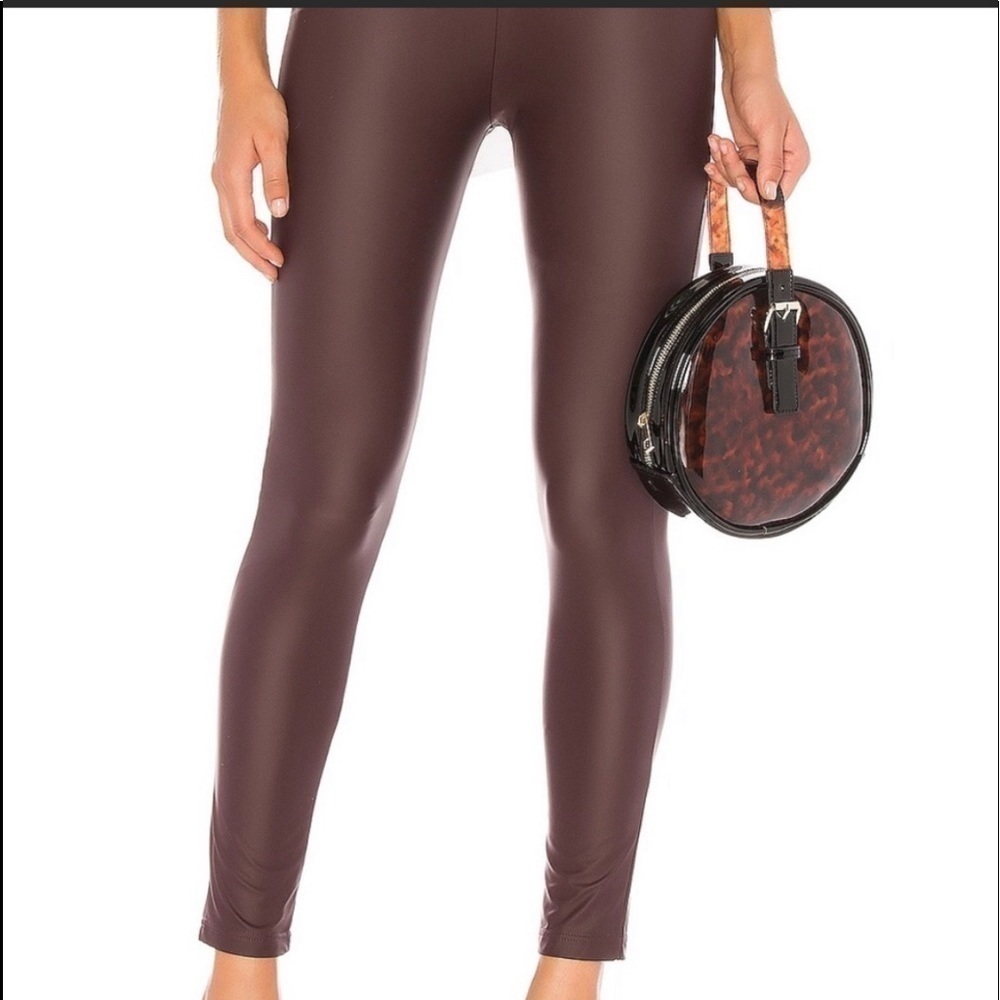 Plush Fleeced Lined Liquid Leggings Size S NWT